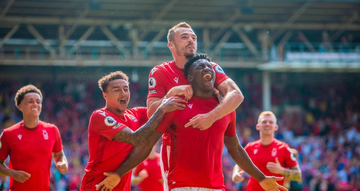 ¡Histórico! Nottingham Forest volvió a ganar en la Premier League después de 23 años