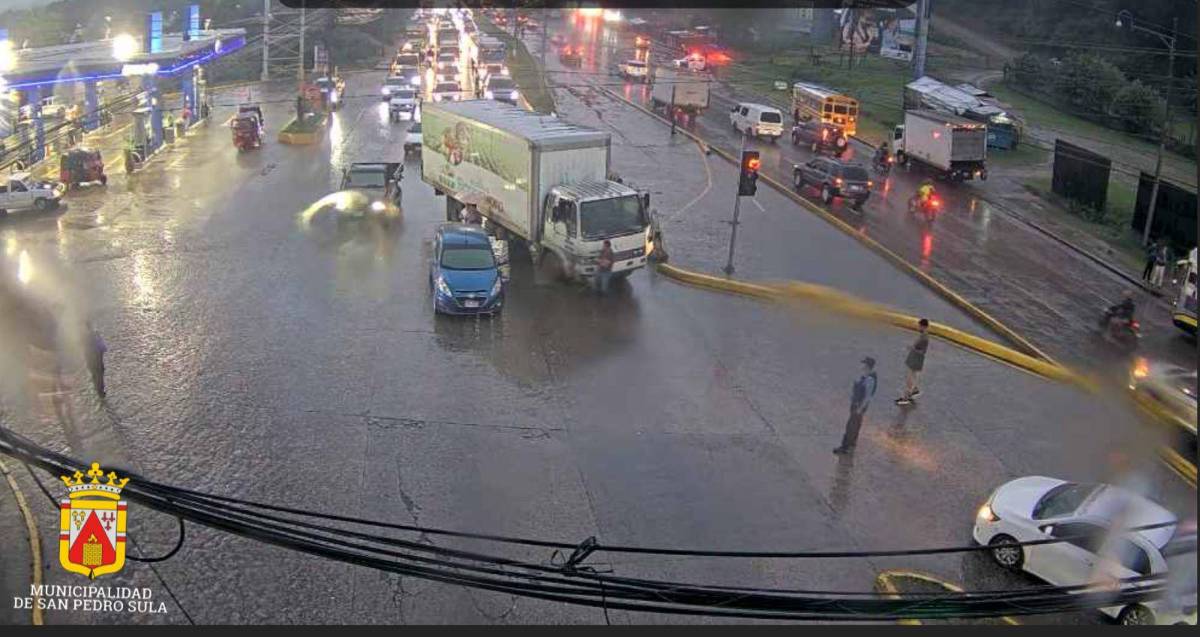 La razón del por qué el caos vehicular en San Pedro Sula este jueves
