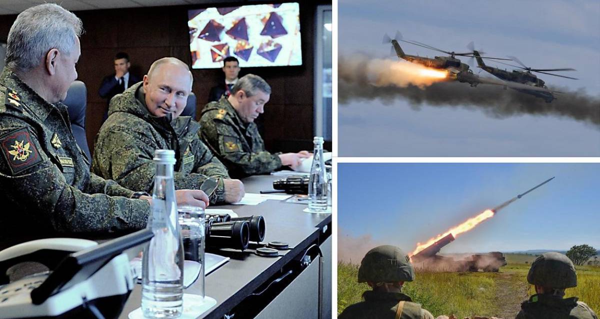 Putin supervisa las grandes maniobras militares de Rusia con sus aliados en plena confrontación con Occidente