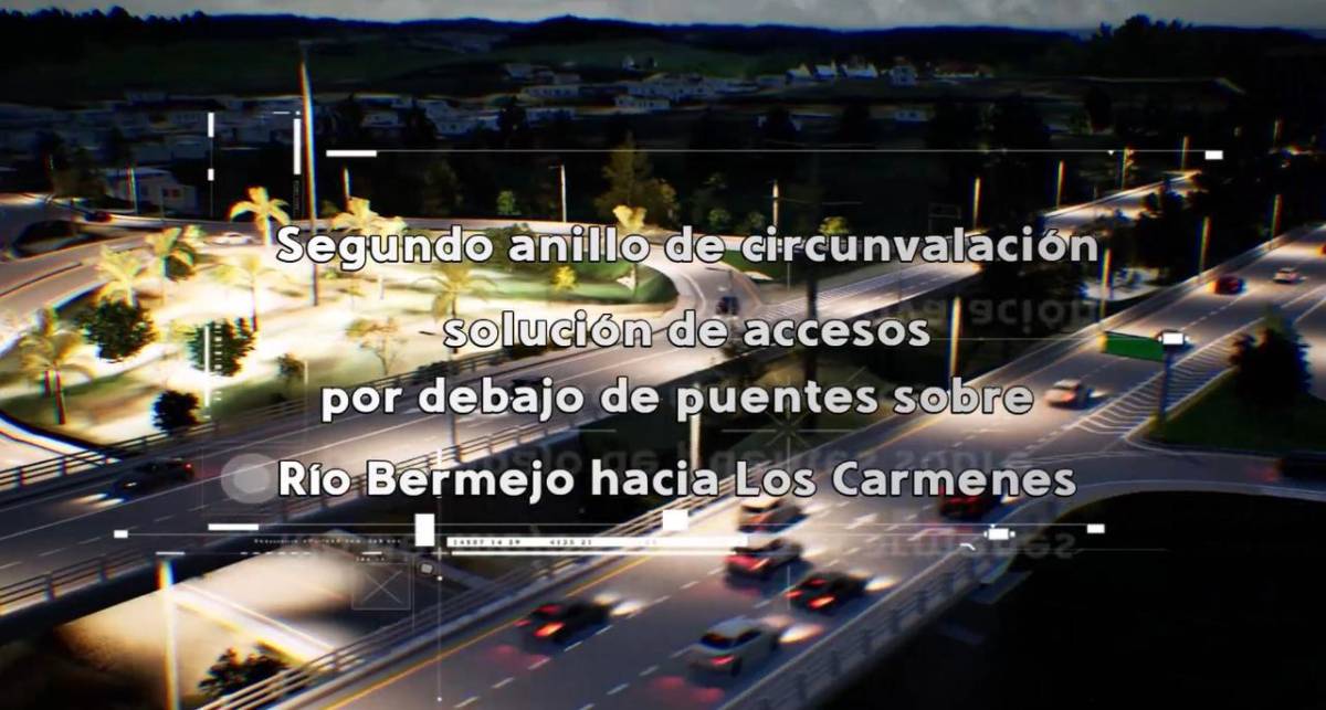 Así quedará el moderno intercambiador de Los Cármenes y el Segundo Anillo