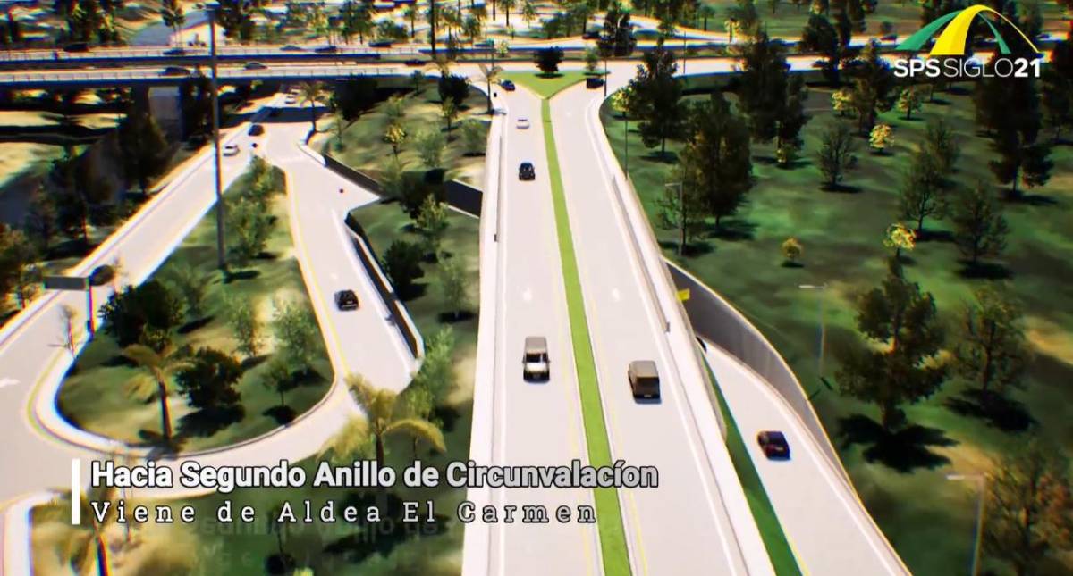 Así quedará el moderno intercambiador de Los Cármenes y el Segundo Anillo