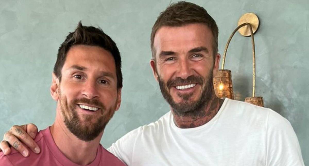 Beckham hace confesión sobre llegada de Messi al Inter Miami