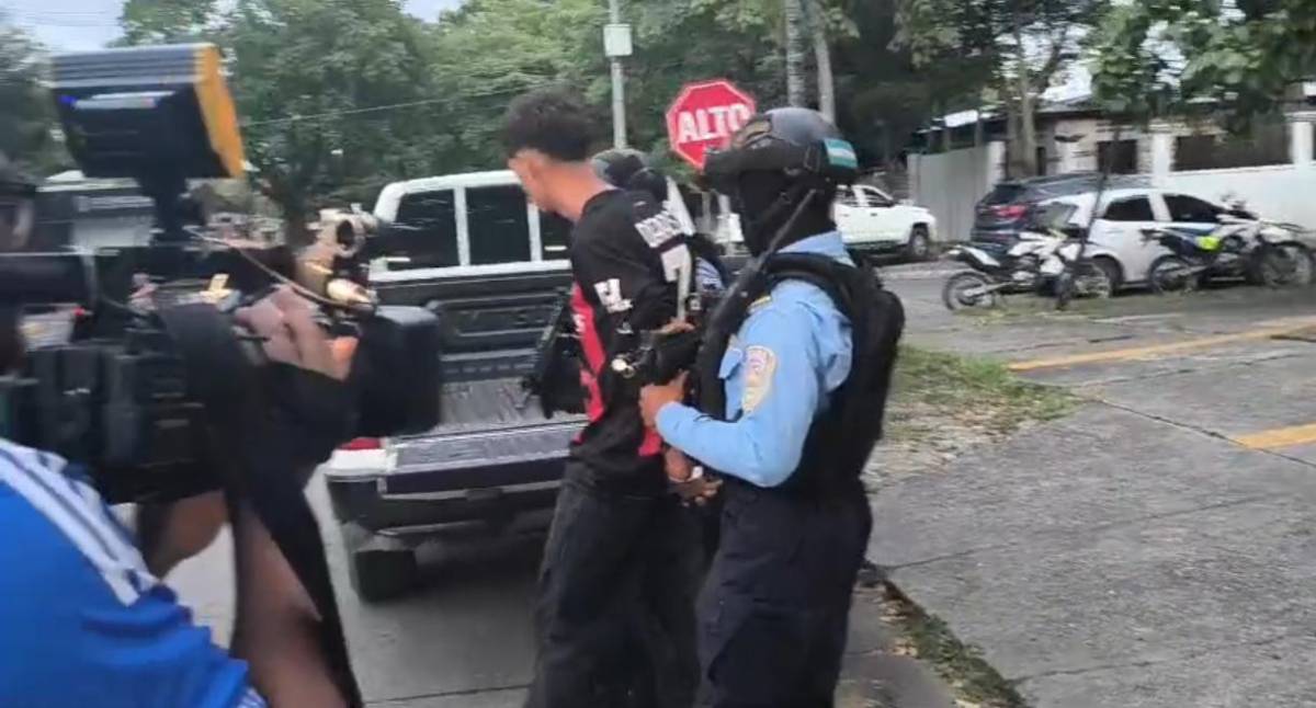 Capturan en SPS a tres supuestos extorsionadores de la 18, incluidos dos menores