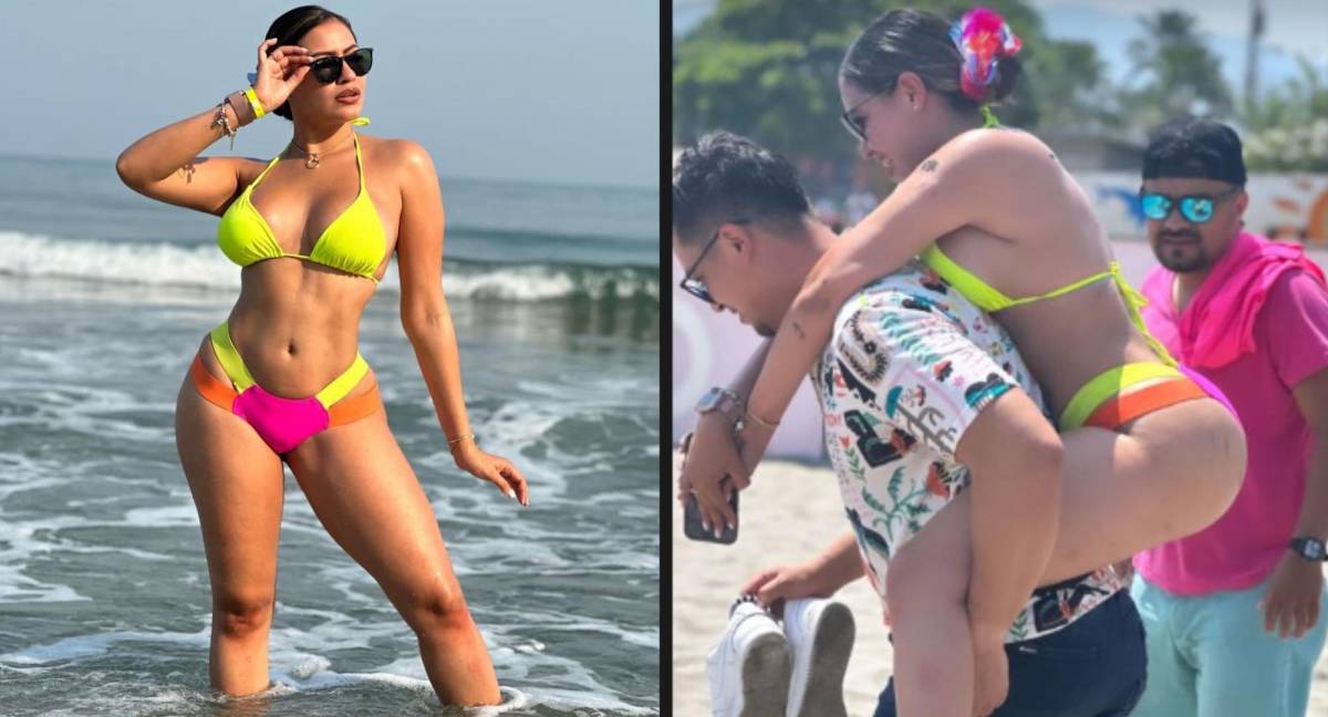 Alejandra Rubio y su bikinazo de infarto en las playas de Tela