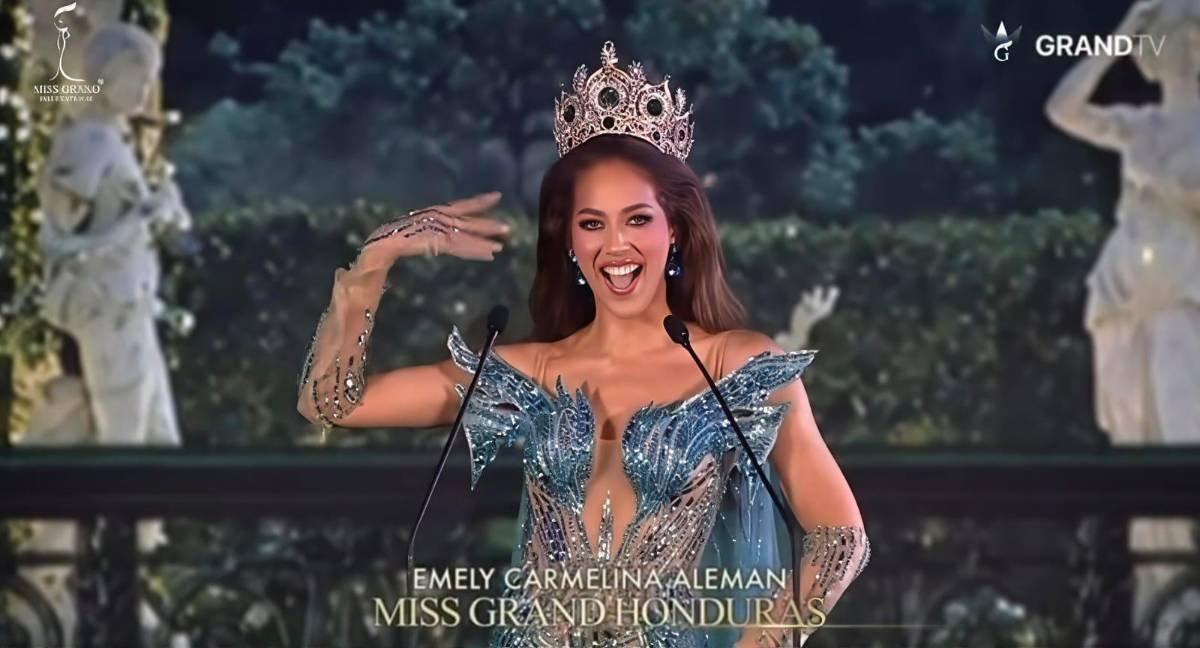 Honduras se hace presente: Emely Alemán deslumbra en el Miss Grand 2026