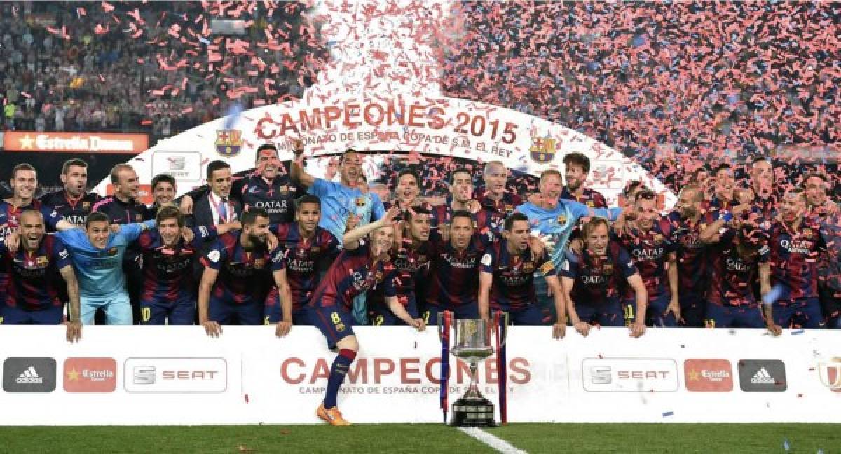 Barcelona se covirtió en el club con más Copas del Rey.