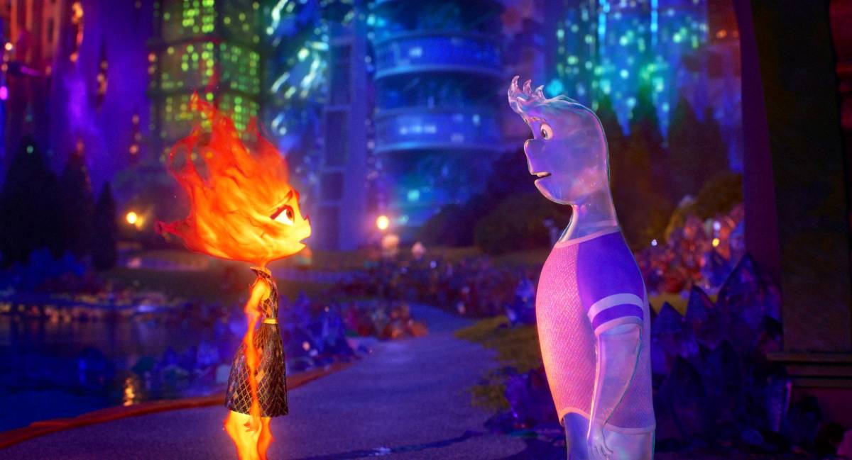 “Elemental”, la apuesta tecnológica de Pixar busca llegar al corazón