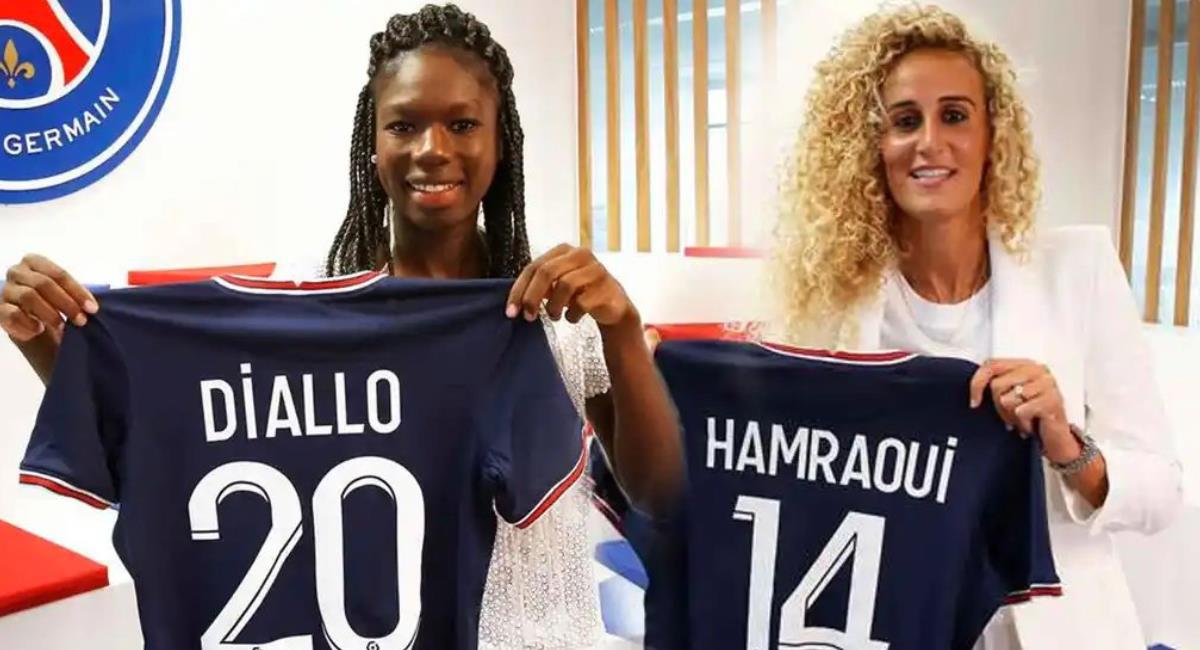 Aminata Diallo fue acusada de mandar a golpear a su compañera Kheira Hamraoui del PSG femenino.