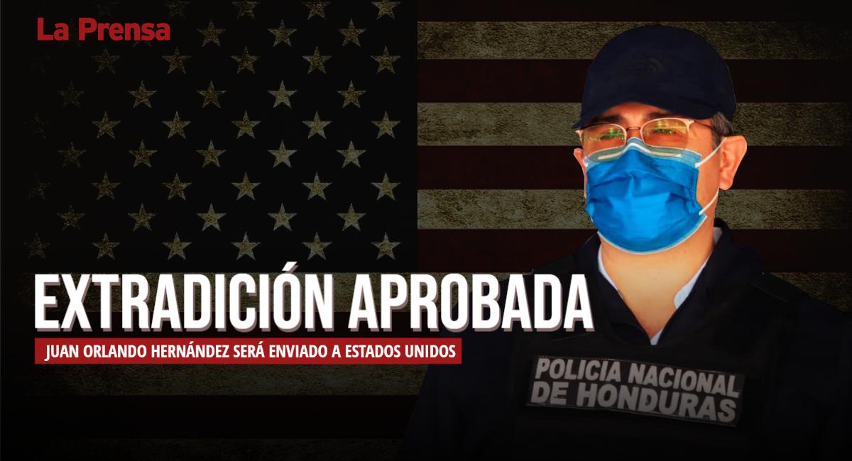 Magistrados ratifican extradición de Juan Orlando Hernández hacia Estados Unidos