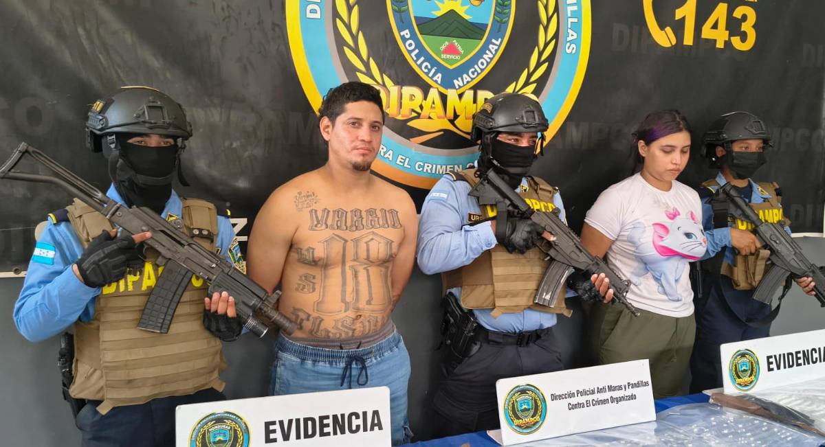 Envían a “El Pozo” a presuntos pandilleros de la 18 capturados en Puerto Cortés