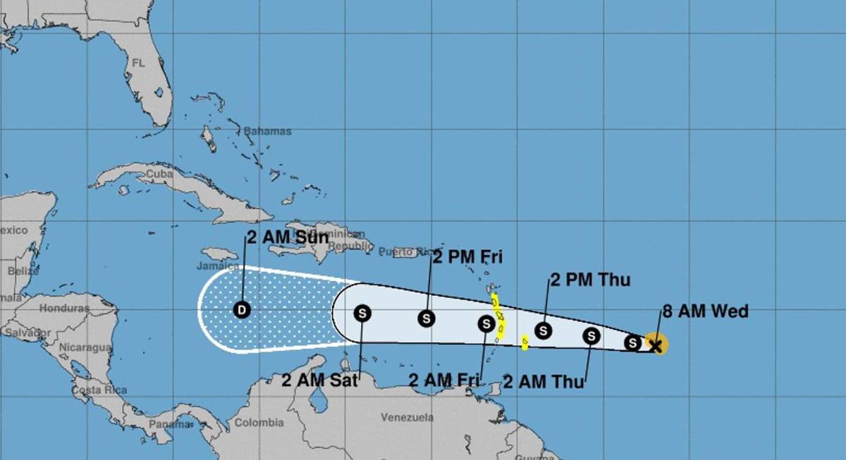 Bret se debilita y llegará a Honduras sin ser un peligro