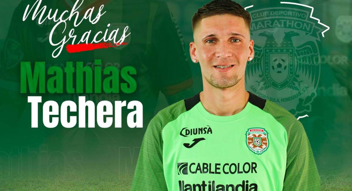 ¿La razón? Marathón anuncia salida del uruguayo Mathías Techera