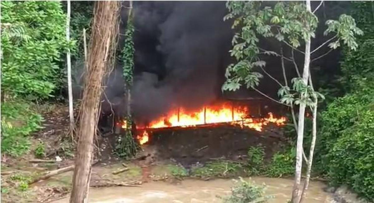 Producen cocaína a cielo abierto en narcolaboratorios de Olancho