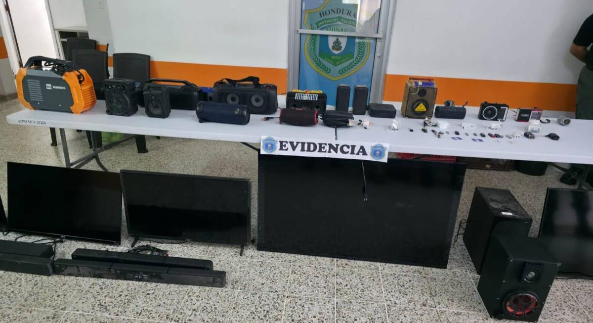 Esto hallaron en el penal de Támara tras inspección policial