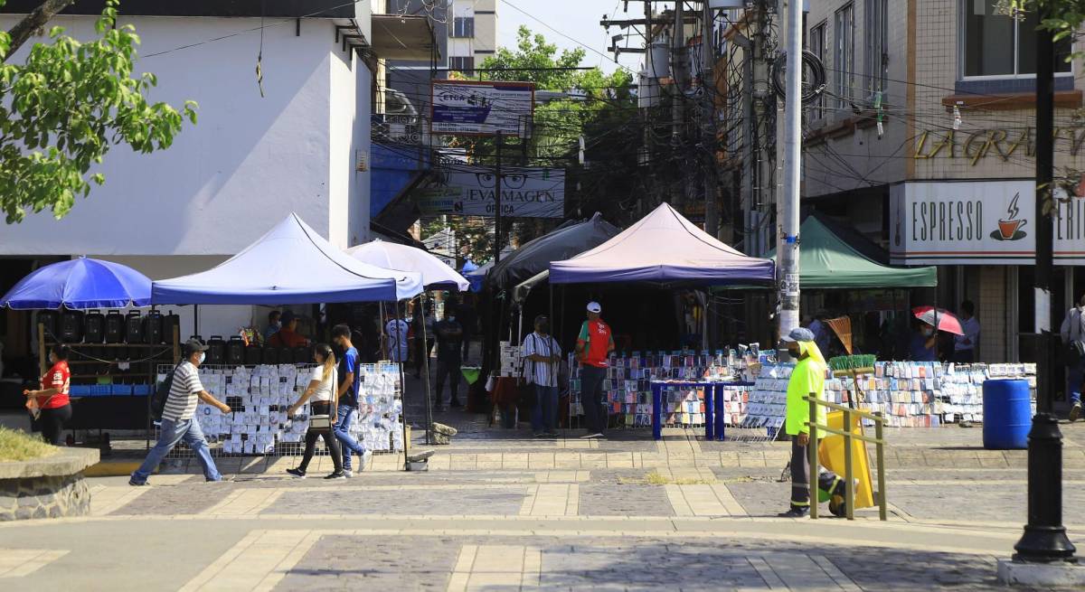 La peatonal también se perdió en San Pedro Sula