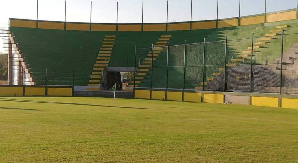 La gradería de sol ya está finalizada por lo que el proyecto avanza a lo grande.