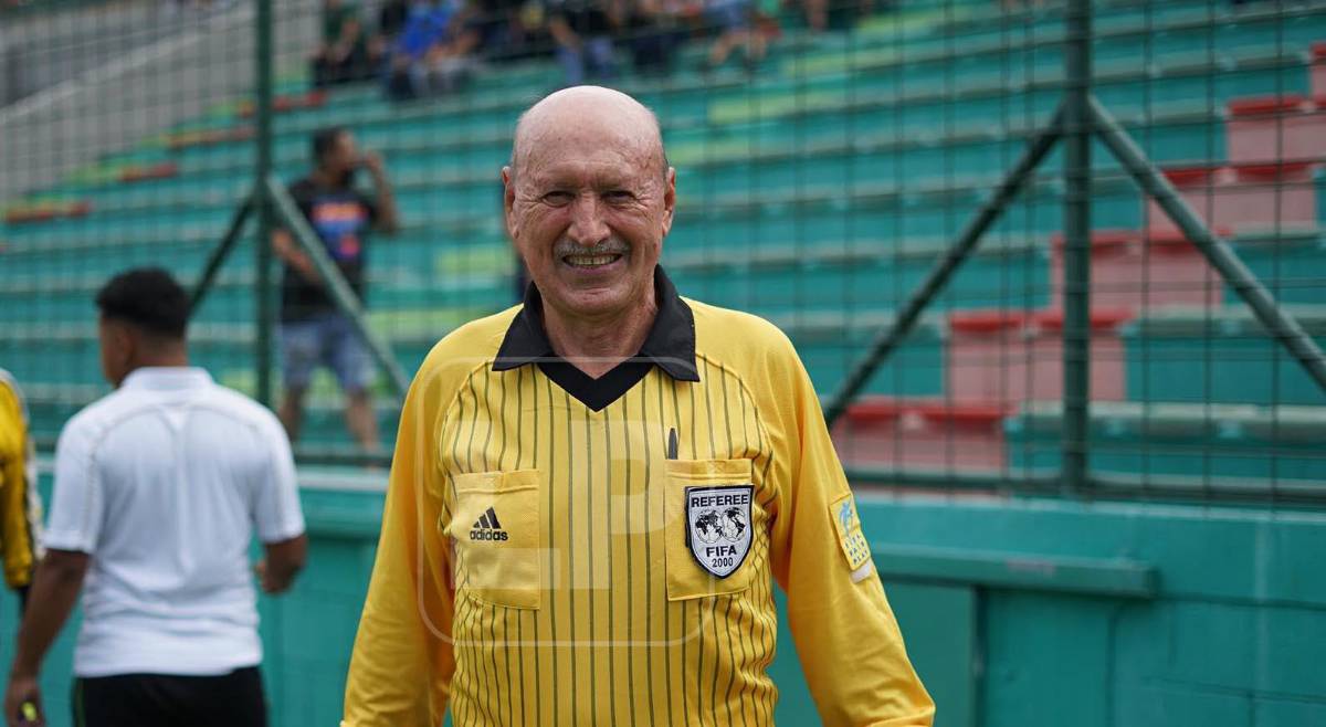 Argelio Sabillón reaparece y destaca el éxito de Said Martínez: “Los árbitros de nuestra época eran albañiles, carpinteros, jardineros”