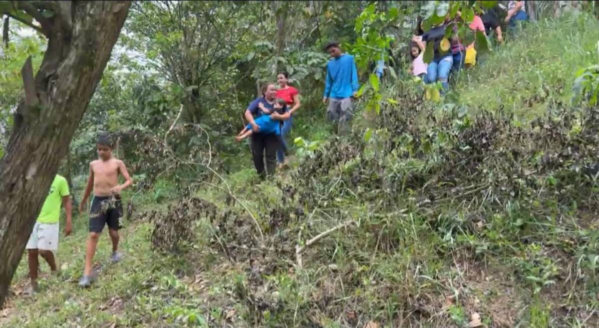 “Un mal espíritu lo tenía”: hallan con vida al pequeño Mateo en El Progreso tras horas desaparecido