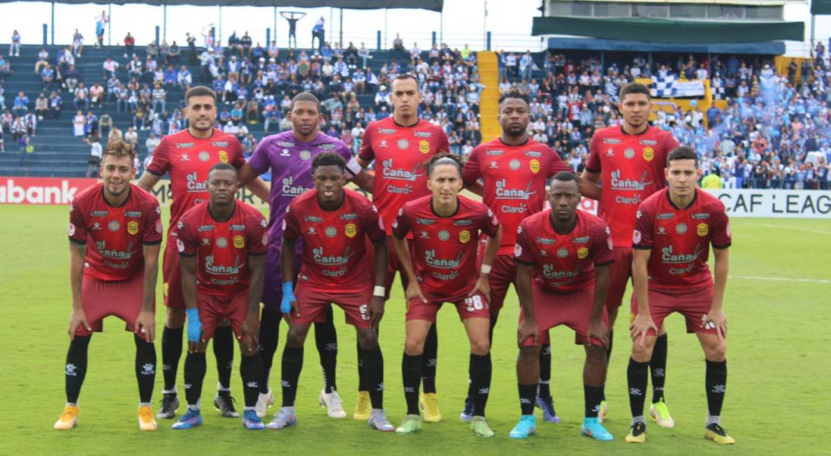 El 11 titular del Real España que venció 2-0 en Costa Rica al Cartaginés.