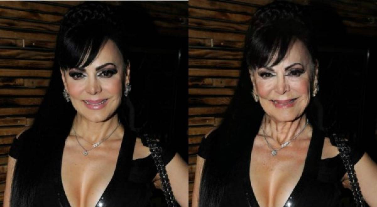 Maribel Guardia<br/><br/>Así lucirá la actriz costarricense si es que algún día llega a envejecer, porque a sus 60 años parece de 30.<br/>