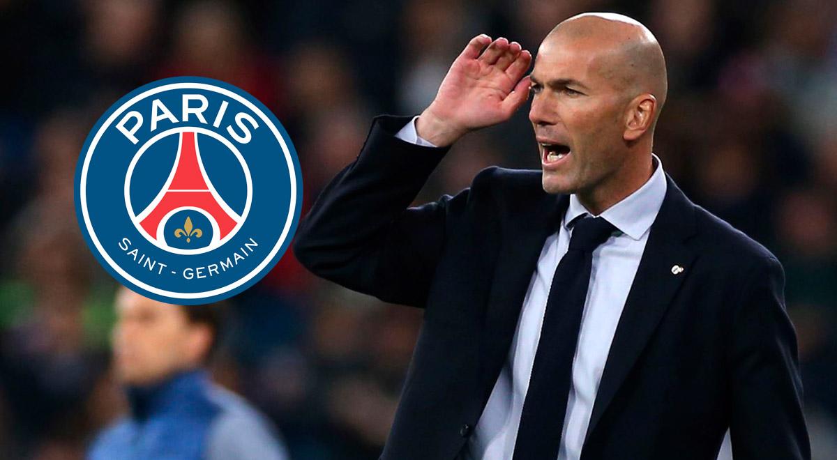 ‘Zizou‘ ha sonado para ser el nuevo entrenador del PSG, pero Al-Khelaïfi lo ha descartado.