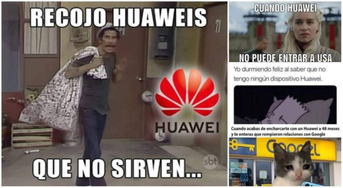 Las redes sociales no dejan por desapercibido el humor tras la decisión de Google y cuatro empresas más de cortar relaciones comerciales con la empresa chian Huawei.