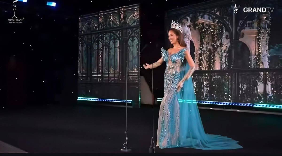 Honduras se hace presente: Emely Alemán deslumbra en el Miss Grand 2026
