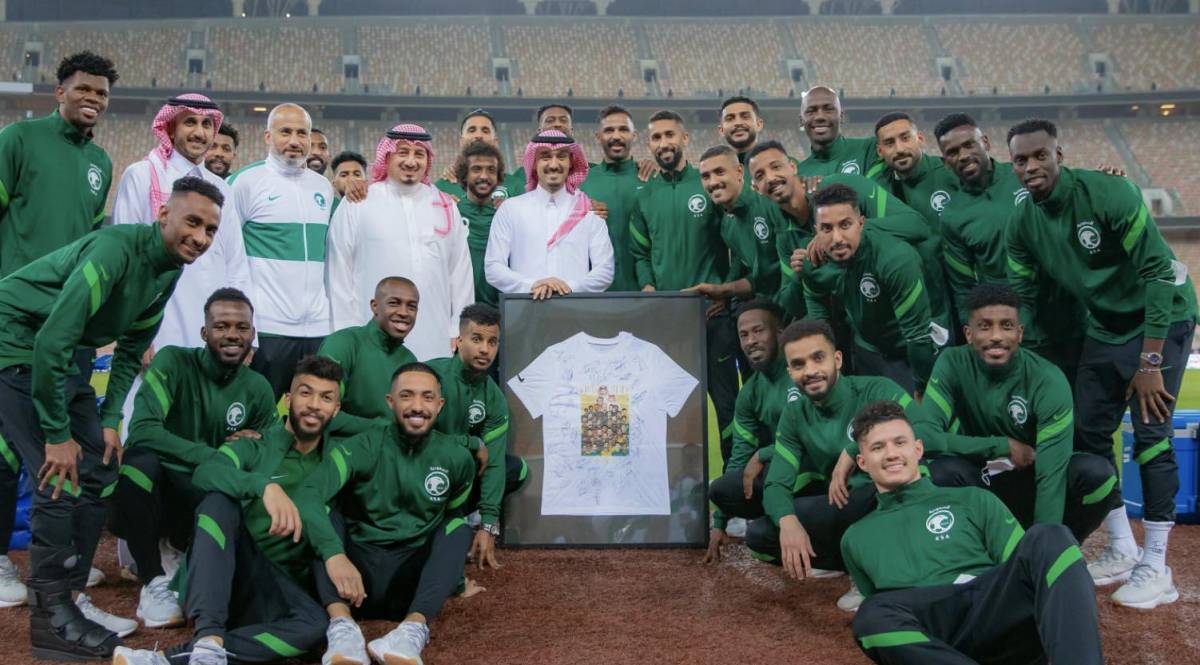 Arabia Saudita, la selección mundialista que arrasó en las eliminatorias y que se fogueará con Honduras