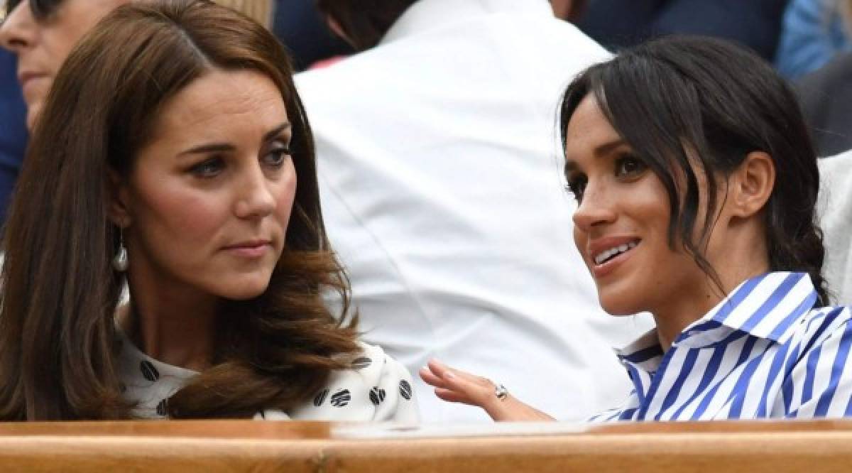 Los detractores de Kate la comparan con su con-cuñada, Meghan Markle, que es un año mayor que la duquesa de Cambridge.<br/>