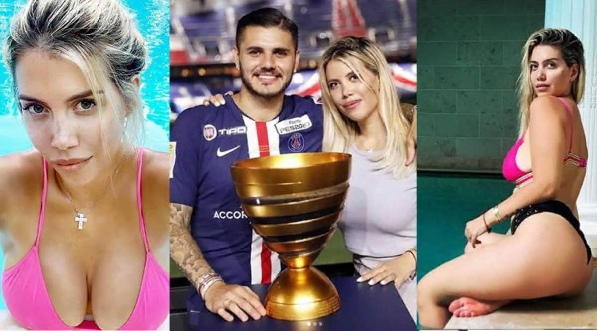 Wanda Nara - La famosa modelo y conductora argentina es la esposa del delantero argentino Mauro Icardi del París Saint Germain.