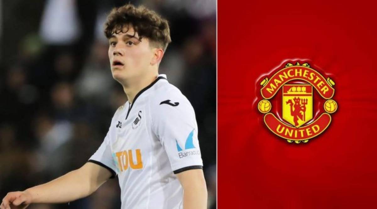 El centrocampista británico Daniel James se ha convertido en el primer fichaje del Manchester United para la próxima temporada. El jugador de 21 años llega a Old Trafford procedente del Swansea City.