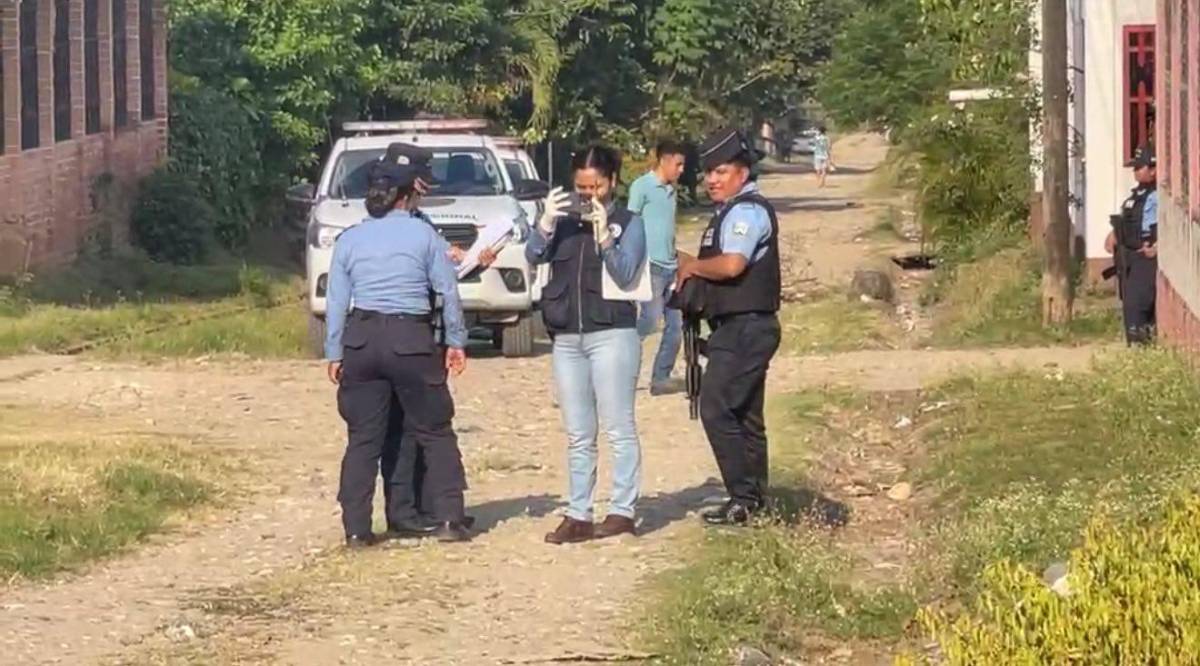 Ensabanado hallan a jovencito en la colonia 2 de marzo de El Progreso