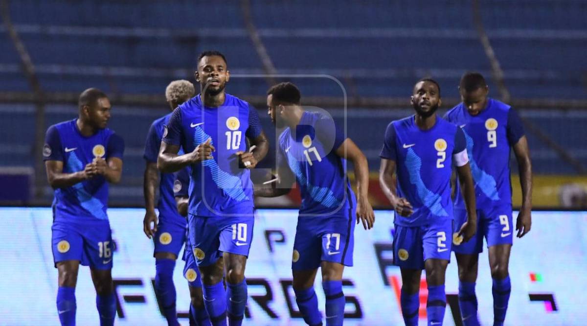 Leandro Bacuna se encargó de abrir el marcador en el estadio Olímpico de San Pedro Sula.
