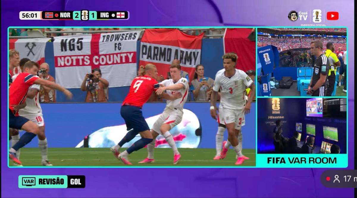 El escándalo en gol de Bellingham, quejas de Noruega, el villano y festejo de Inglaterra