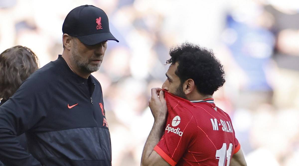 Mohamed Salah se lesiona a dos semanas de la final de Champions League