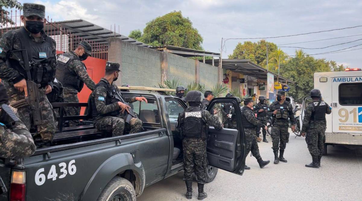 Varias patrullas se trasladaron al sector Rivera Hernández.
