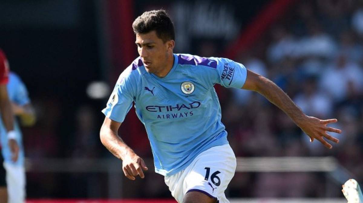 29. Rodrigo Hernández Cascante 'Rodri' (23 años) - Mediocampista español del Manchester City con un valor de mercado de 80 millones de euros.