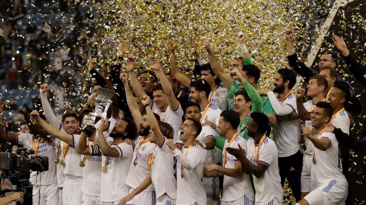 Real Madrid doblega al Athletic y es campeón de la Supercopa de España
