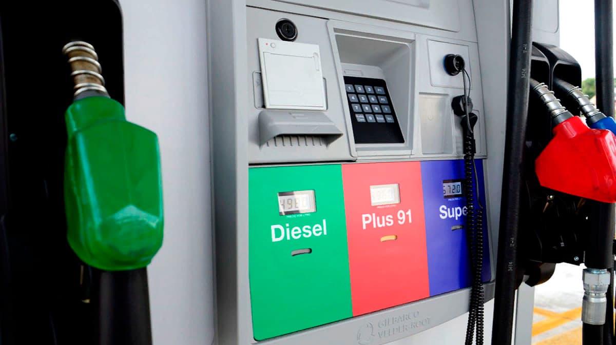 Precios de los combustibles siguen a la alza a partir del lunes