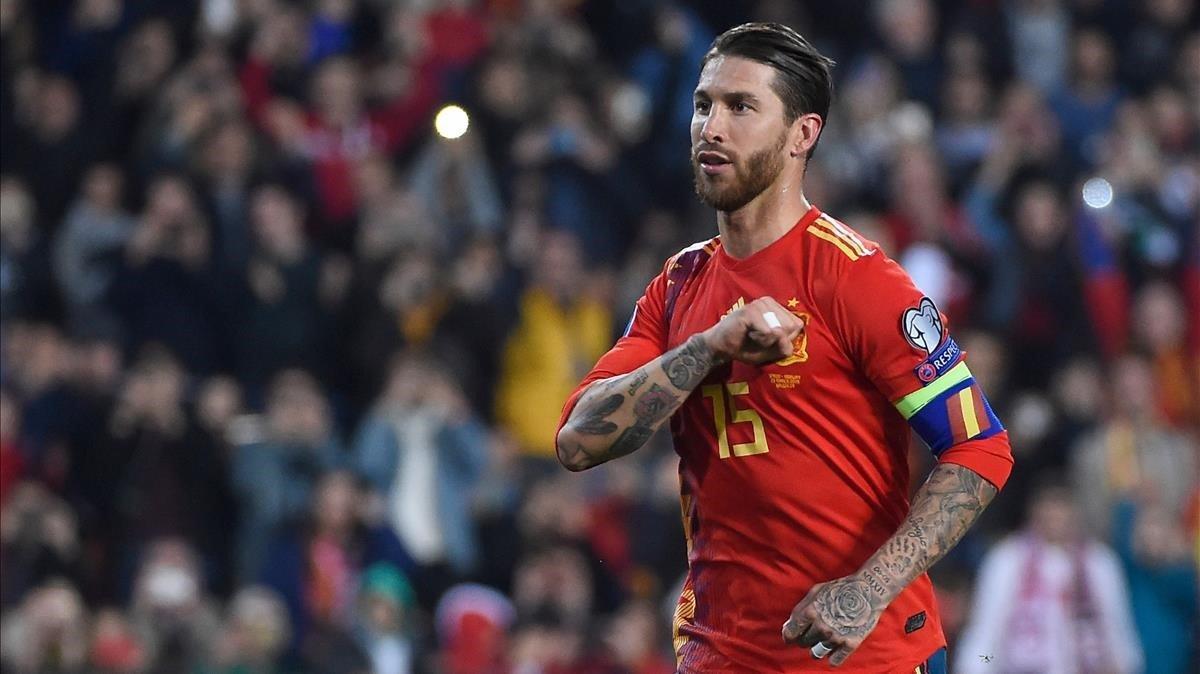 ¿Lanza dardos? Sergio Ramos se despide de la selección de España