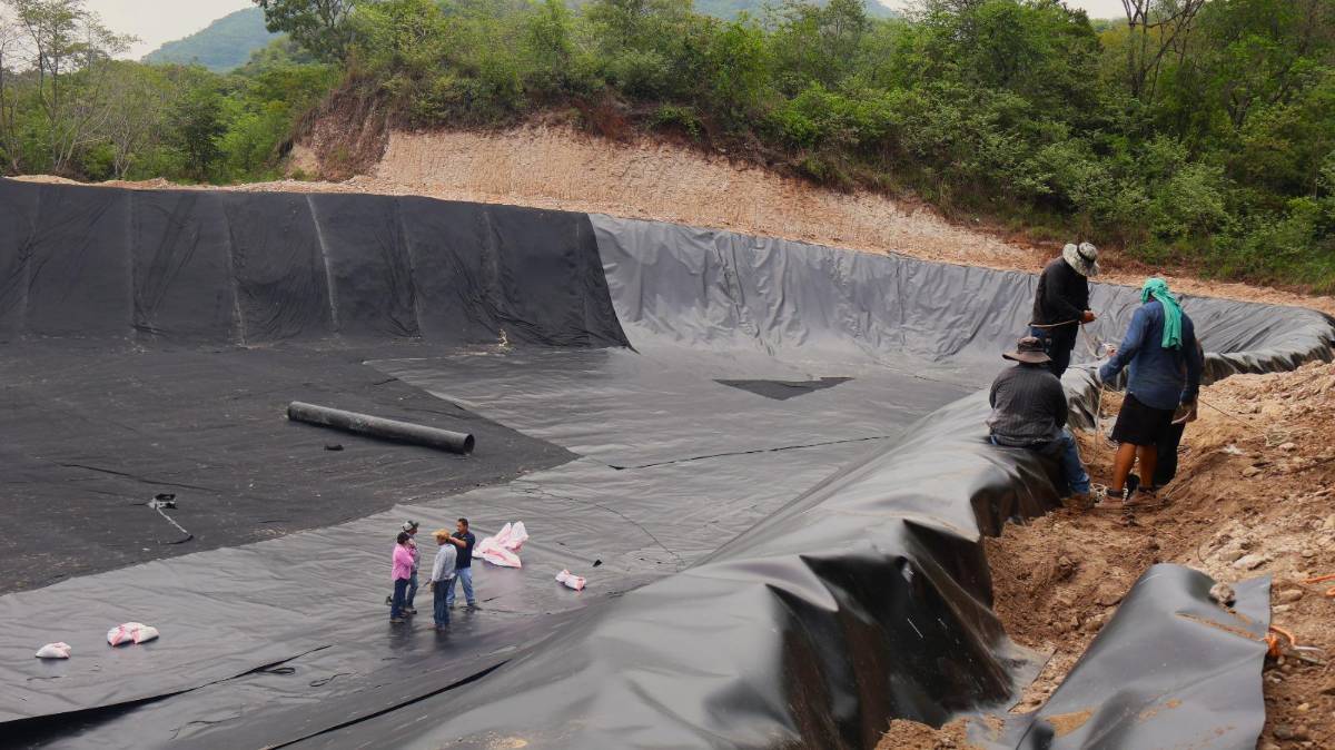 Reservorios de agua beneficiarán a más de 1,500 familias productoras en Choluteca y El Paraíso