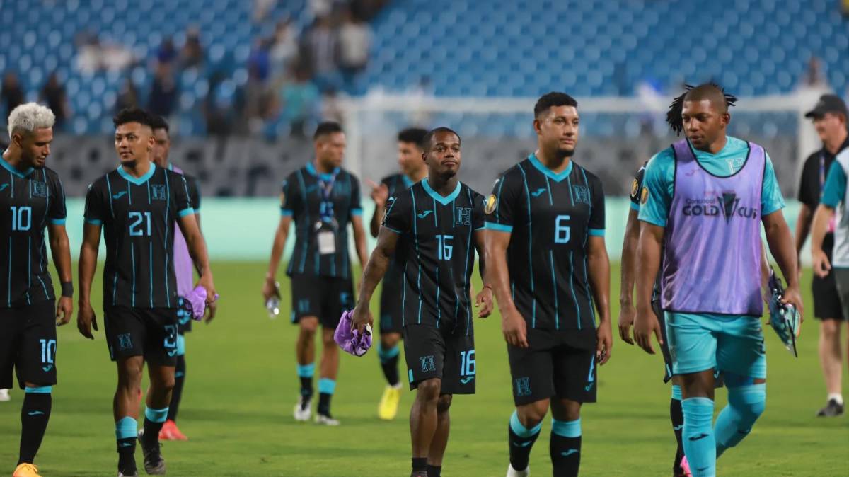 La selección hondureña fue eliminada en fase de grupos de la Copa Oro 2023.