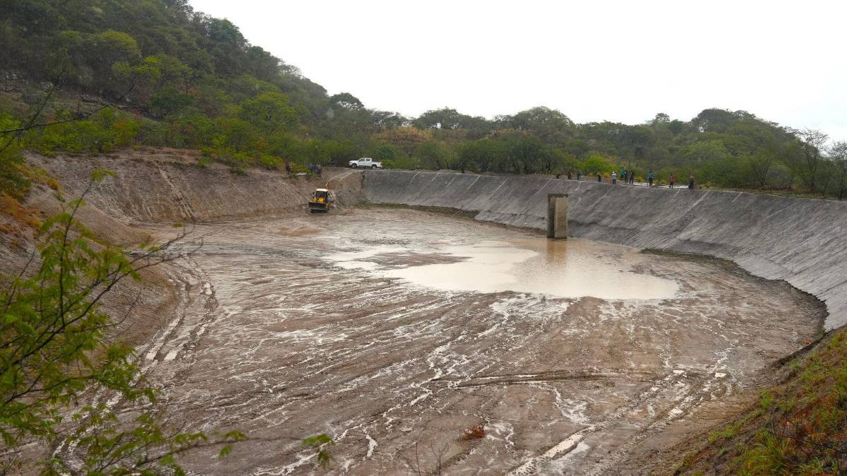 Reservorios de agua beneficiarán a más de 1,500 familias productoras en Choluteca y El Paraíso