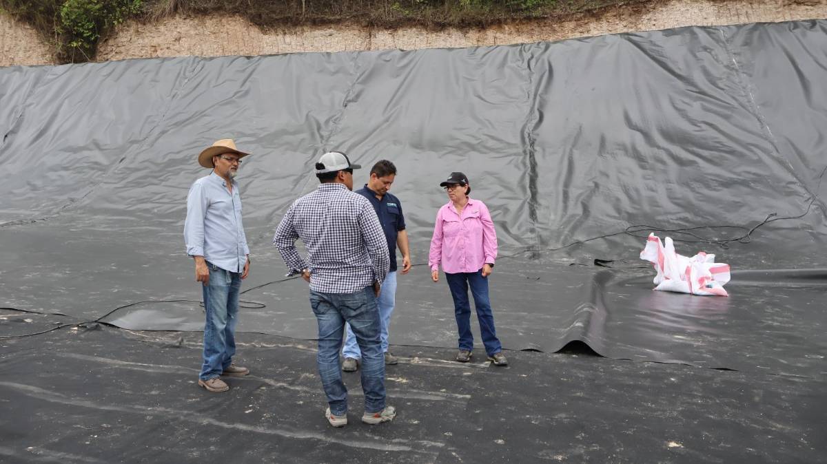 Reservorios de agua beneficiarán a más de 1,500 familias productoras en Choluteca y El Paraíso