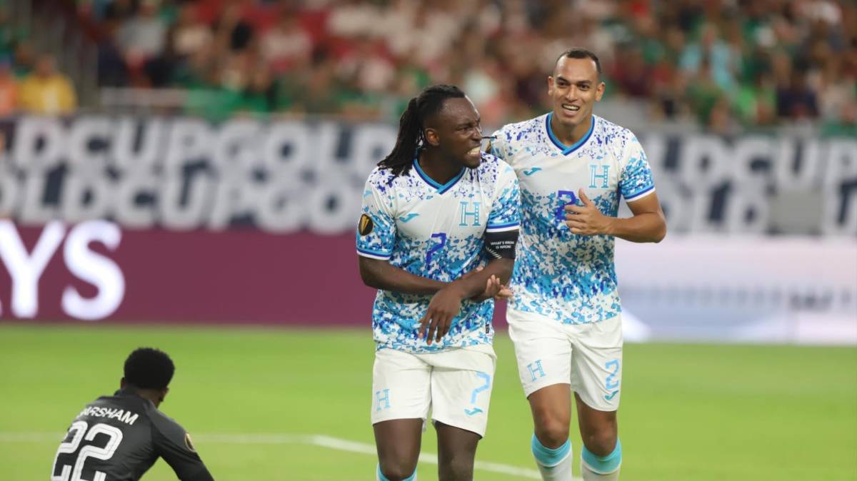 Alberth Elis le dio el empate a Honduras ante Qatar.