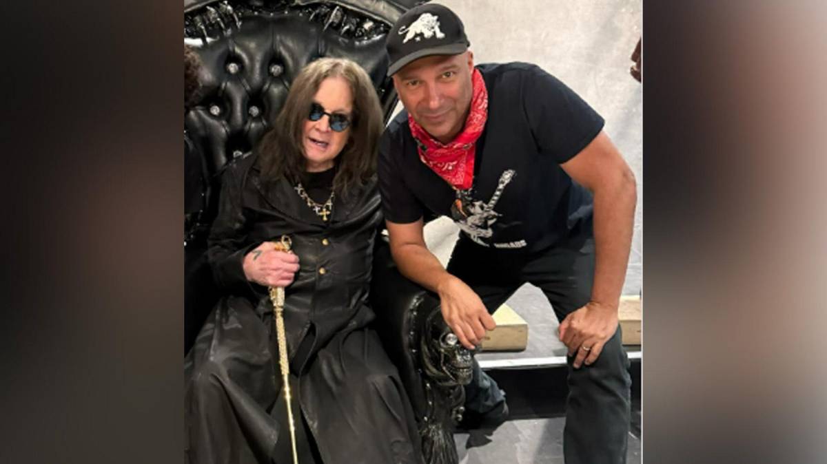 Estrellas del rock le dicen adiós a Ozzy Osbourne