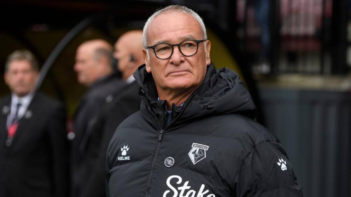 El veterano entrenador italiano Claudio Ranieri fue cesado como técnico del Watford después de estar solo 14 partidos en el banquillo de los ‘Hornets’.