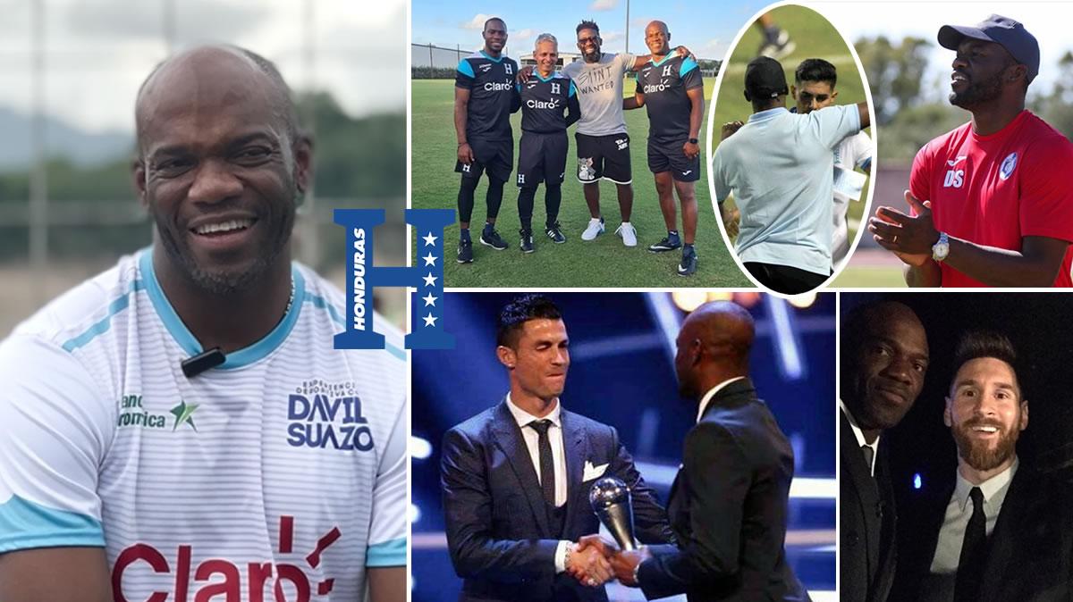 David Suazo aclara su no presencia en la ’H’ y cuenta anécdota con Messi y Cristiano