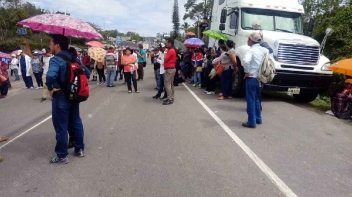 Las marchas en la zona norte de Honduras se desarrollaron sin disturbios.