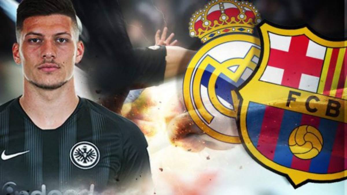 El Eintracht le pide 100 millones de euros al Real Madrid por Luka Jovic y en el club blanco le han dicho que no aceptan pagar esa cantidad. Mientras que Barcelona estaría interesado en ficharle.